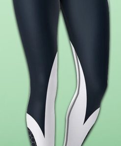 Beehive Geometric Yoga Leggings Navy Blue