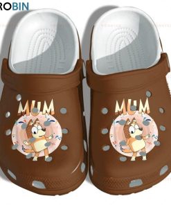 Bluey Dog Mum Gift Mothers Day Crocs – Classic Clog