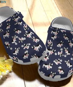 Boston Terrier Lovers, Fashion Style 2 Unisex Crocs
