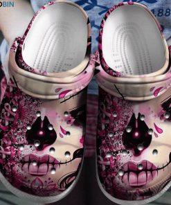 Breast Cancer Rubber Crocs – Classic Clog