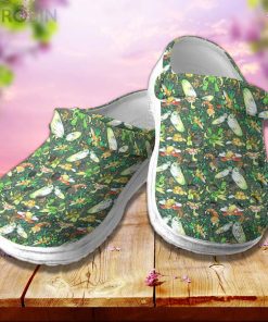 Bug Seamless Pattern Custom Classic Classic Clogs