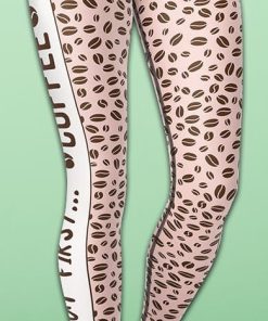 But First, Coffee Yoga Leggings