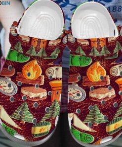 Camping Lucky Charm Crocs – Classic Clog