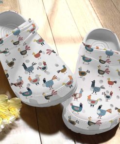 Chicken Art Funny 16 Crocs – Classic Clog
