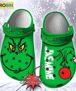 Christmas Classic Clogs Grinch Crocs Shoes Thanksgiving Gifts Personalized