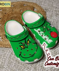 Christmas Classic Clogs Grinch Crocs Shoes Thanksgiving Gifts Personalized