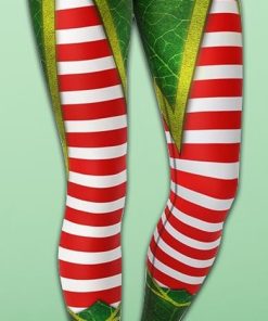 Christmas Elf Yoga Leggings