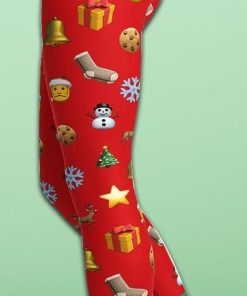 Christmas Emoji Yoga Leggings