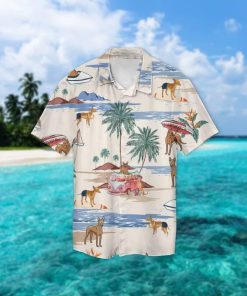 Cirneco Delletna Summer Beach Hawaiian Shirt