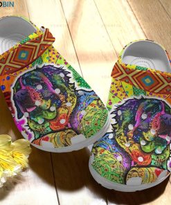 Colorful Saint Bernard Dog Crocs – Classic Clog