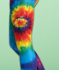 Colorful Supernova Tie Dye Yoga Leggings