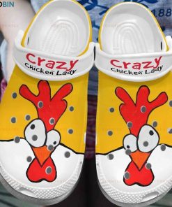Crazy Chicken Lady 9 Unisex Crocs