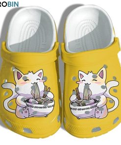Cute Anime Cat Rubber Crocs – Classic Clog