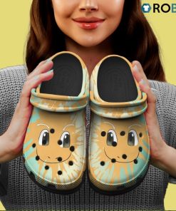 Dragonite Tie Dye Face Classic Crocs Pokemon