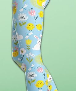 Easter Cute Pattern Yoga Leggings