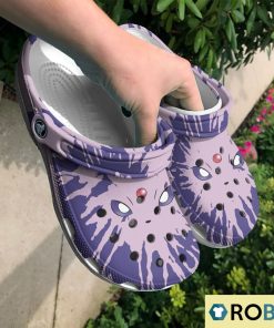 Espeon Custom Tie Dye Face Classic Classic Clogs