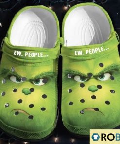 Ew.People Green Monster Halloween Classic Clogs
