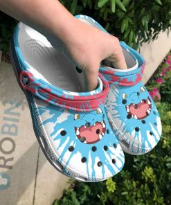 Feraligatr Tie Dye Face Crocs Pokemon