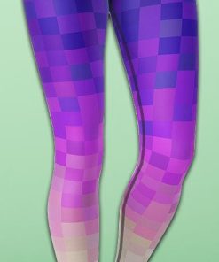 Fierce Pixel Yoga Leggings