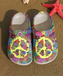 Froghippie Floral Sign 5 Crocs – Classic Clog