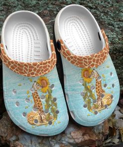 Giraffe And Sunflower 3 Crocs – Classic Clog