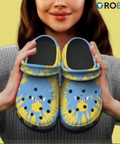 Golduck Tie Dye Face Classic Crocs Pokemon