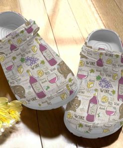 Grape Wine And Cheese Crocs – Classic Clog