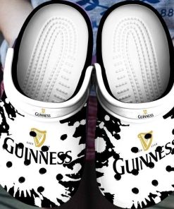 Guinness Beer Bw Rubber Unisex Crocs