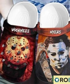 Halloween Michael Myers and Jason Vorhees Classic Clogs
