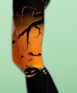 Halloween Night Yoga Leggings