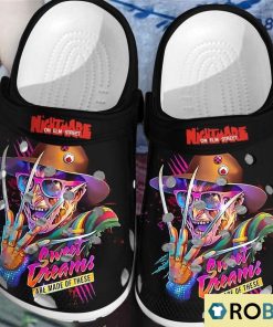 Halloween Nightmare on ELM Street Sweet Dreams Classic Clogs
