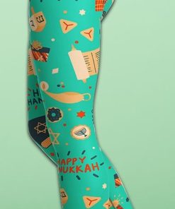 Hanukkah Joy Yoga Leggings