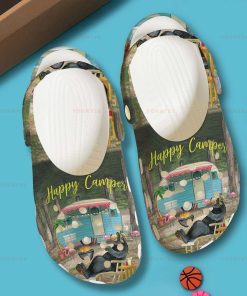 Happy Camper Bear 3 Crocs – Classic Clog