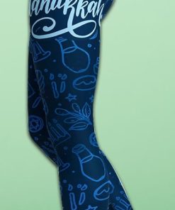 Happy Hanukkah Yoga Leggings Happy Hanukkah Yoga Leggings