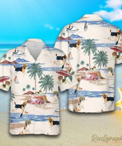 Harrier Summer Beach Hawaiian Shirt