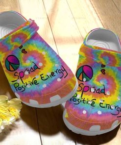 Hippie Positive Energy Crocs – Classic Clog