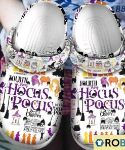 Hocus Pocus Halloween Symbols Classic Clogs