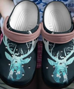 Hunting Deer Printed Crocs – Classic Clog