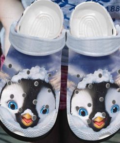 I Love Penguin Style Crocs – Classic Clog