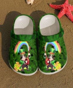 Irish Cat Rainbow Rubber Unisex Crocs