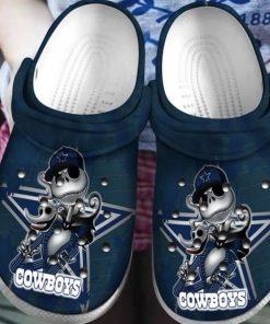 Jack Skellington Dallas Cowboys Nfl Unisex Crocs