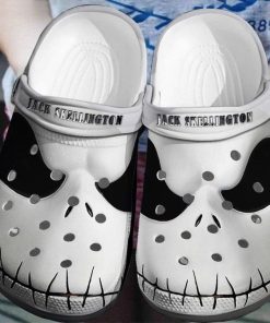Jack Skellington Face Rubber Unisex Crocs