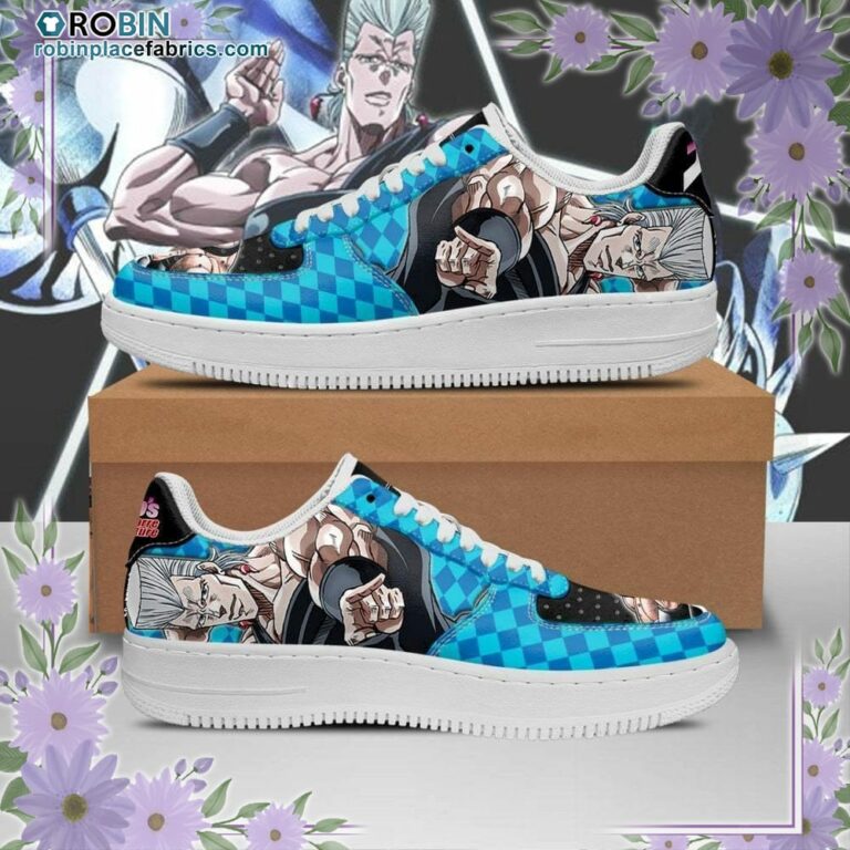 Jean Pierre Polnareff Air Sneakers JoJo Anime Shoes