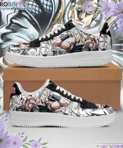 jean pierre polnareff air sneakers manga style jojos anime shoes 1 rnMvv