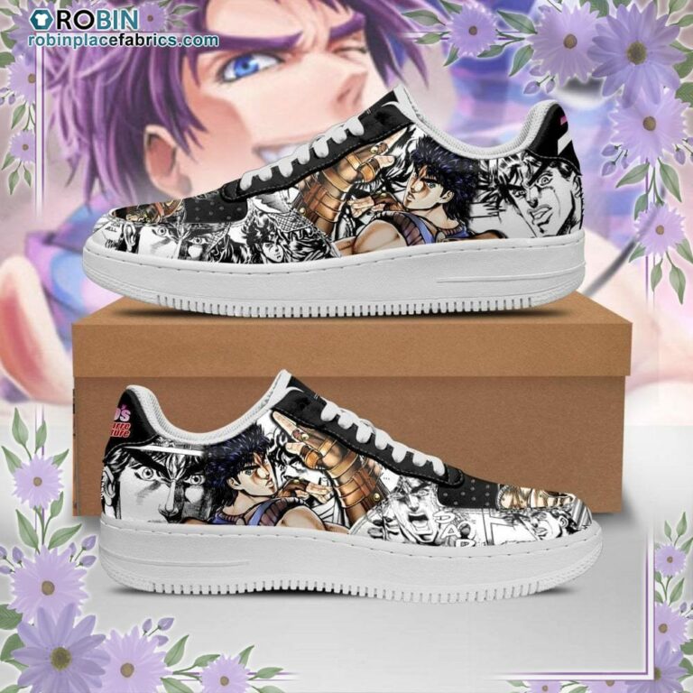 Jonathan Joestar Air Sneakers Manga Style JoJo’s Anime Shoes