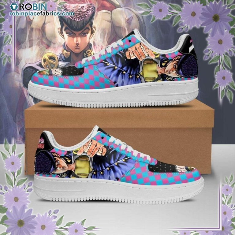 Josuke Higashikata Air Sneakers JoJo Anime Shoes