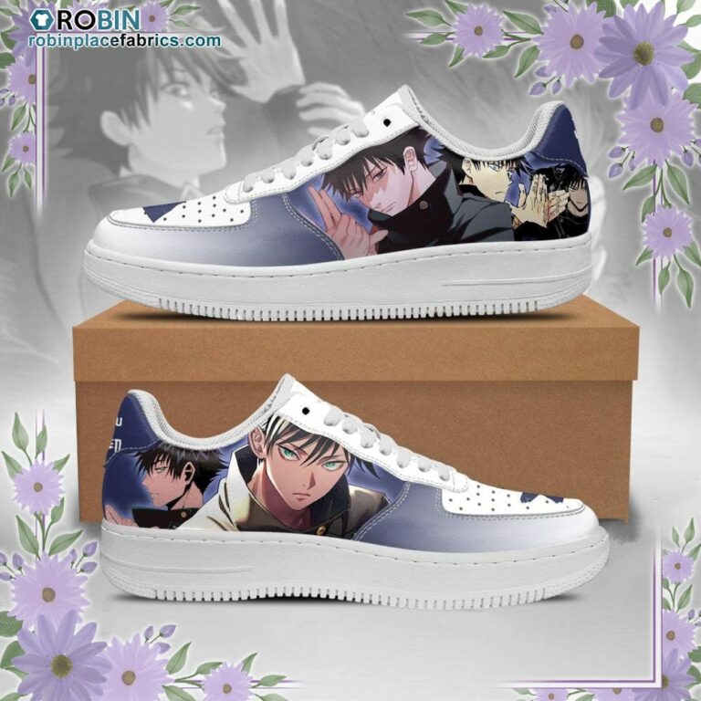 Jujutsu Kaisen Fushiguro Megumi Air Sneakers Custom Anime Shoes