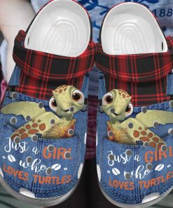Just Love Turtles Jean 6 Unisex Crocs