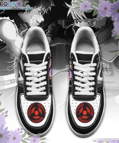 Kakashi And Obito Eyes Air Sneakers Custom Anime Shoes
