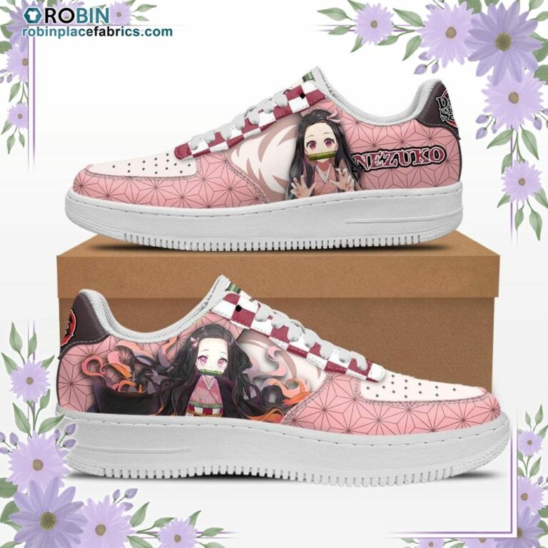Kamado Nezuko Air Sneakers Custom Anime Demon Slayer Shoes